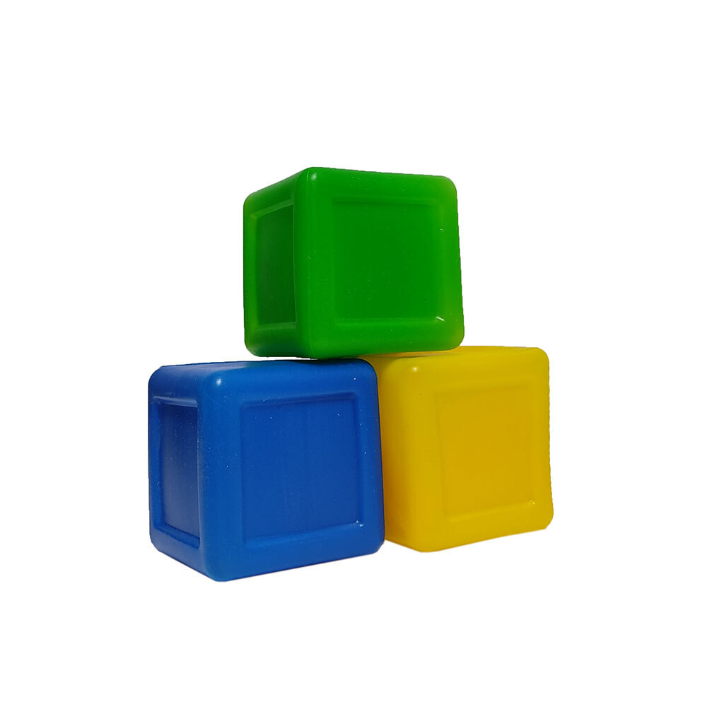  بازی مکعب های رنگی سایز 1 ( 5 سانتیمتری ) 