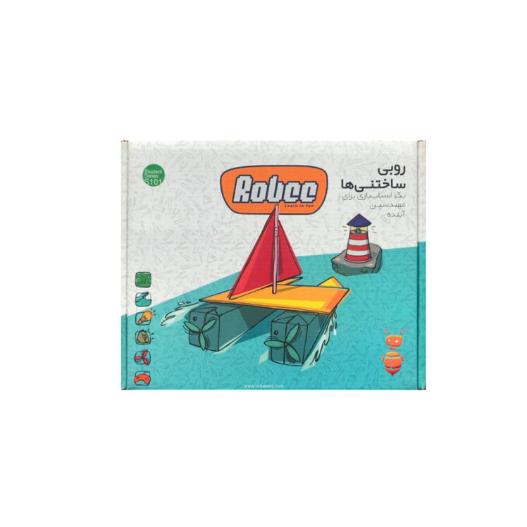 بازی روبی ساختنی ها ( مدل 101 قایق )